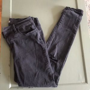 Levi’s 710 Super Skinny Black Jeans